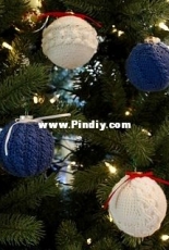 Noelle Stiles - Celtic Cable Ornaments