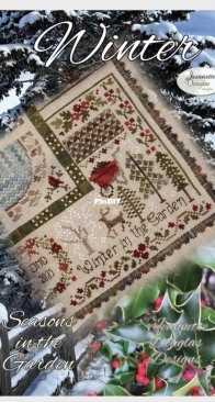 Jeannette Douglas Designs - Seasons in the Garden - Winter