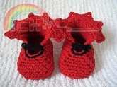 Mon Petit Violon - Vita Apala - Cinderella Baby Booties