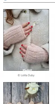 Loukoum Mitts by Lolita Duby - French - Free