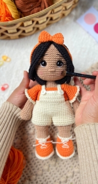 Andreia Amigurumis - Andreia Azevedo - Lia Doll - Boneca Lia - Portuguese