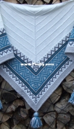 Boho Style Mosaic Shawl by Irene Lin - Updated