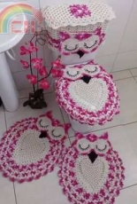 Owl Bath Set