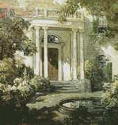 Artecy Cross Stitch - Front Porch in Dappled Light by Abbott Fuller Graves