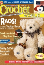Crochet World - Volume 25 No 1 - February 2002