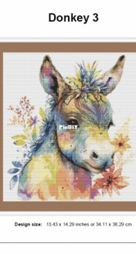 Light Unicorn Designs - Donkey 3