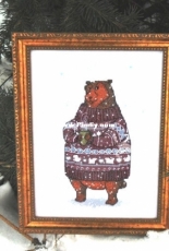 Animals in Sweaters - Brown Bear from Ekaterina Gafenko and Mila Vozhd
