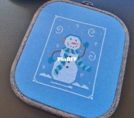 snowman by cute embrodery by kate PCS