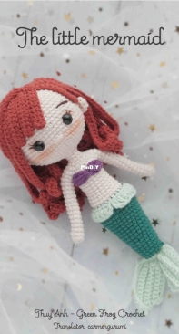 Green Frog Crochet - Thuy Anh - Đặng Thùy Anh - Mermaid - French