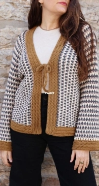 Lion Brand Yarns – M23116 - Two of Wands - Alexandra Tavel – Emerick Cardigan – Free