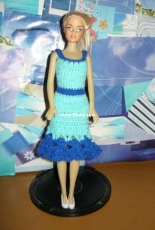 Maguinda Bolsón - Wendy dress and bag set for dolls