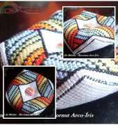 Rainbow Biscornut