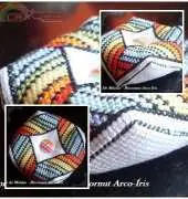 Rainbow Biscornut