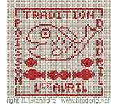 Broderie.net - Grandsire Jean-Louis - Miniature Premier Avril