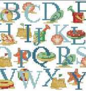 Beach ABC by Maria Diaz from Cross Stitcher 215 PCS