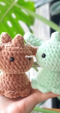 GhostKitty Crochet - Sophia - Gummymon and Chocomon - Free