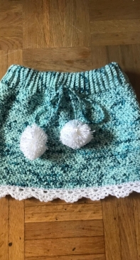 crochet skirt for girl