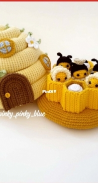 Pinky Pinky Blue - Nadejda Khegay - Beehive - Hive - Russian