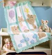 Mary Maxim 5723N - Bears On My Blanket - Russian