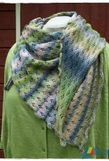 Heligan Shawl by Jutta B-German-Free