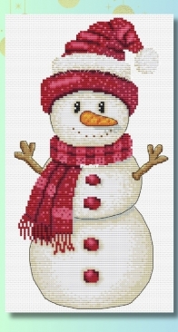 Snowman by Olesya Lukina