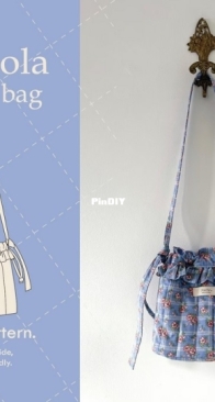 Amapola Quilted Bag - Porchepatterns- English
