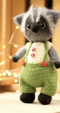 Cute Toys By Tatiana - Medvedik Toys - Tatiana/Tatyana Baturina - Raccoon Charlie