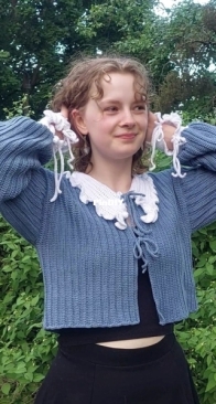 By red bean / Ella Hou - jellyfish cardigan - English original pdf with working links