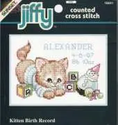 Dimensions 16641 Kitten Birth Record