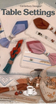 Canterbury Designs Book 50 Table Settings