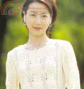 Pierrot Yarns (Gosyo Co., Ltd.) Ladies  Lace & Cable 24-25-17 Relief Pattern Pullover - Free