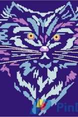 Broderie.net - Grandsire Jean-Louise - Le chat by Isabelle Vautier
