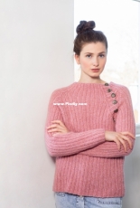 Dale Gull 379-17 Lexi genser dus rosa by Anne-Kirsti Espenes – Norwegian – free