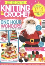 Lets Get Crafting Knitting & Crochet 85-2016