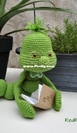 Amigurumi Bookworm
