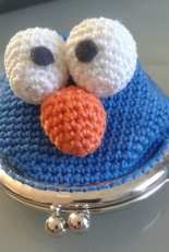 Cookie monster wallet my own design