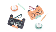 DMC - Gallimelmas e Imaginancias -  Bear Fox Glasses Holder - Portagafas Osito-Zorrito - Spanish - Free