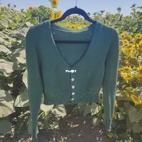 Kombu Cardigan by j.miyo Knits - English