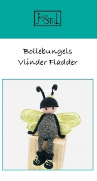 JesStijl - Jessica Harmsma - Bollebungels Butterfly Fladder - Vlinder Fladder - Dutch