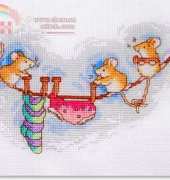 Sherry Lewis Kits - Washing Line Mice by Margaret Sherry PCS10