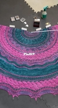 Wild Prairie Knits - Stunning Mystery Society 2021 -Embarkation by Cindy Garland
