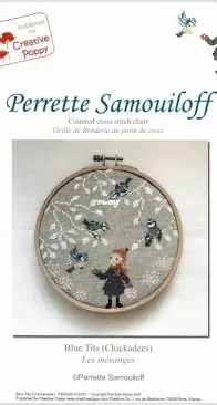 Creative Poppy - Les mésanges/Blue Tits - Chickadees - Perrette Samouiloff PCS