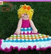 Heidi Yates - Snappy Tots - Miss Snappy Lovey Blanket