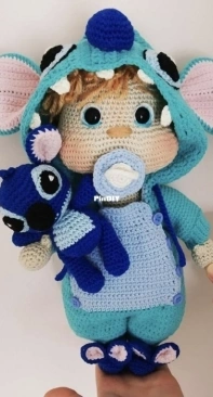 Crochet Pattern World - Annea Leolea / Anealeolea - Crochet Jumpsuit Stitch
