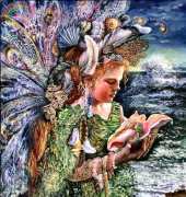 HAED HAEJW 1031 Beachcomber Fairy by Josephine Wall