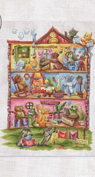 Embroiderers Hut by Eva Stitch