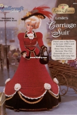The Needlecraft shop - Crochet Ladies of Fashion - 962517 - Leslies Carriage Suit