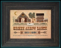 Little House Needleworks LHN - Tumbleweeds Broken Arrow Ranch XSD