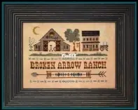 Little House Needleworks LHN - Tumbleweeds Broken Arrow Ranch XSD