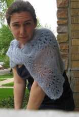 Easy Lace Shawl by Lee Samsami Stein -Free